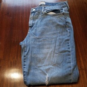 Gap Best Girlfriend Medium Wash Jeans